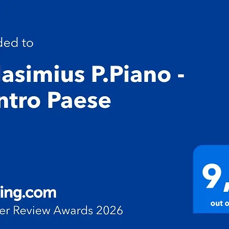 P.piano - Centro Paese Casa de Férias *
